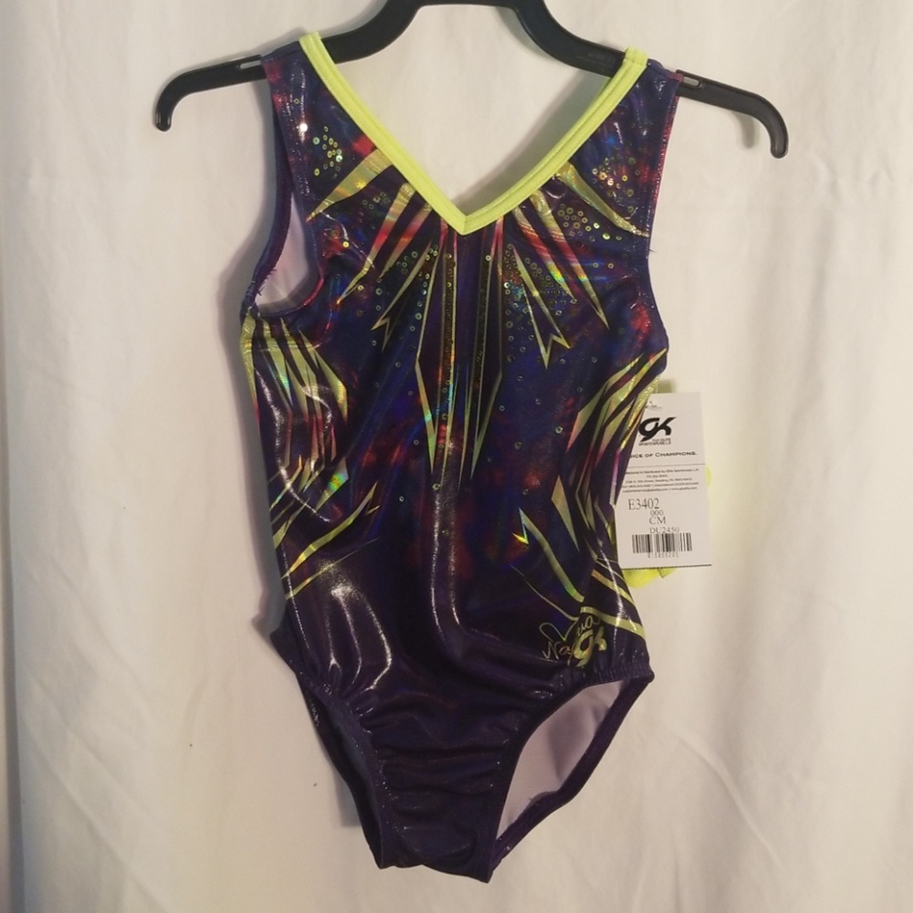Gk Elite sportswear Leotard Nastia